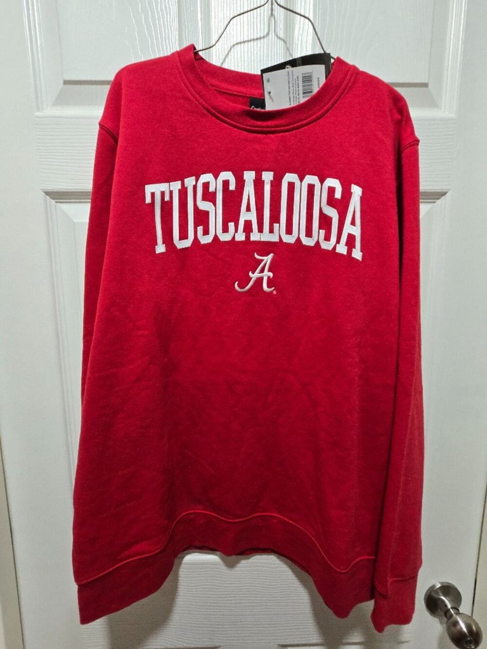 NWT Tuscaloosa Alabama Sweatshirt Large Crimson Tide